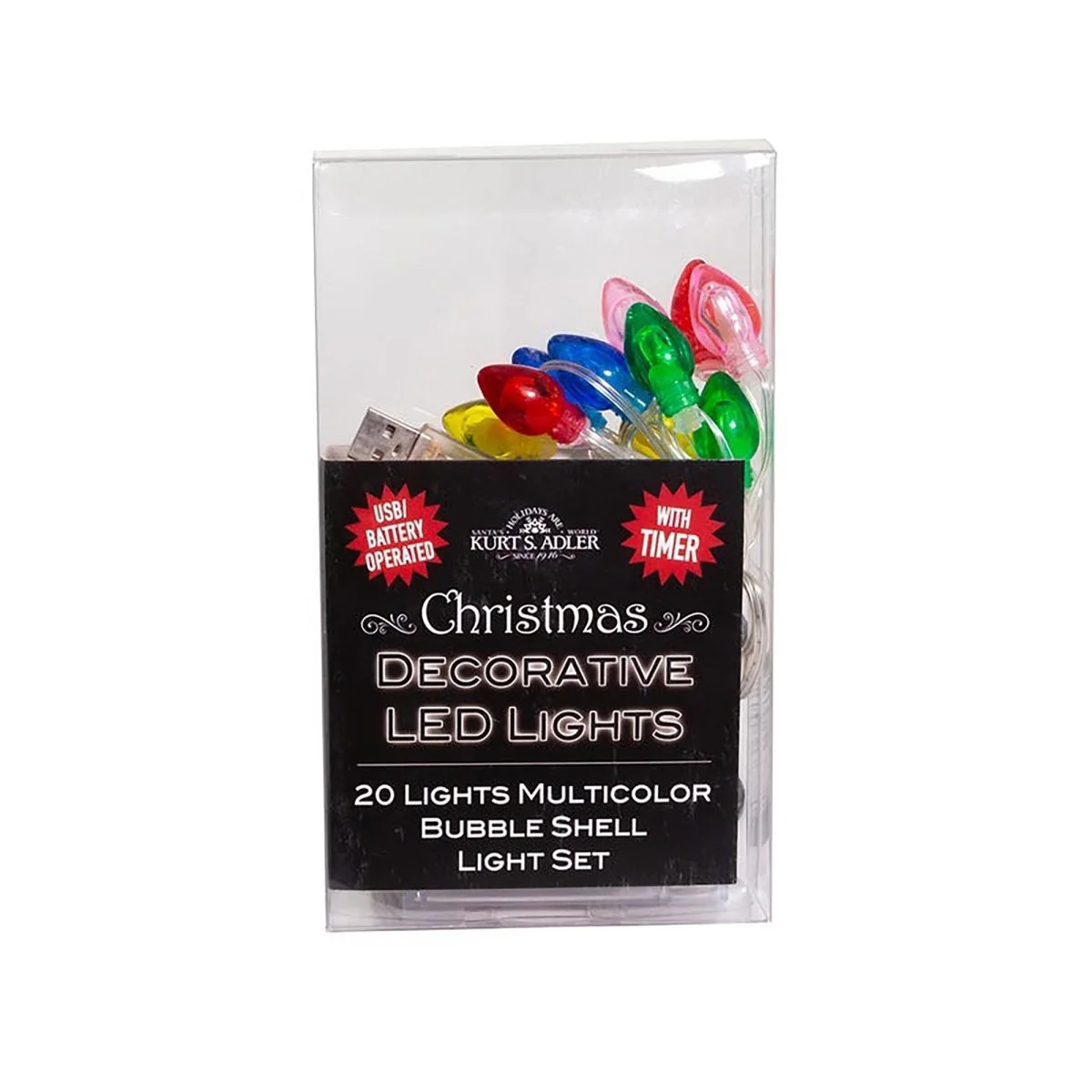 20 Light Bubble Set USB, 1 Count - Image 2