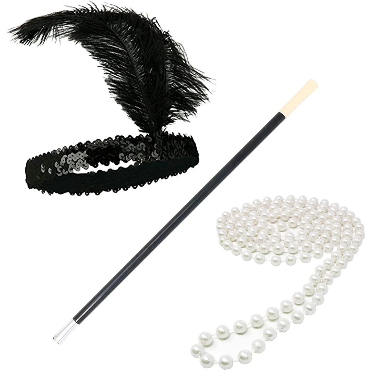20s Elegant Lady Accessory Set for Adults