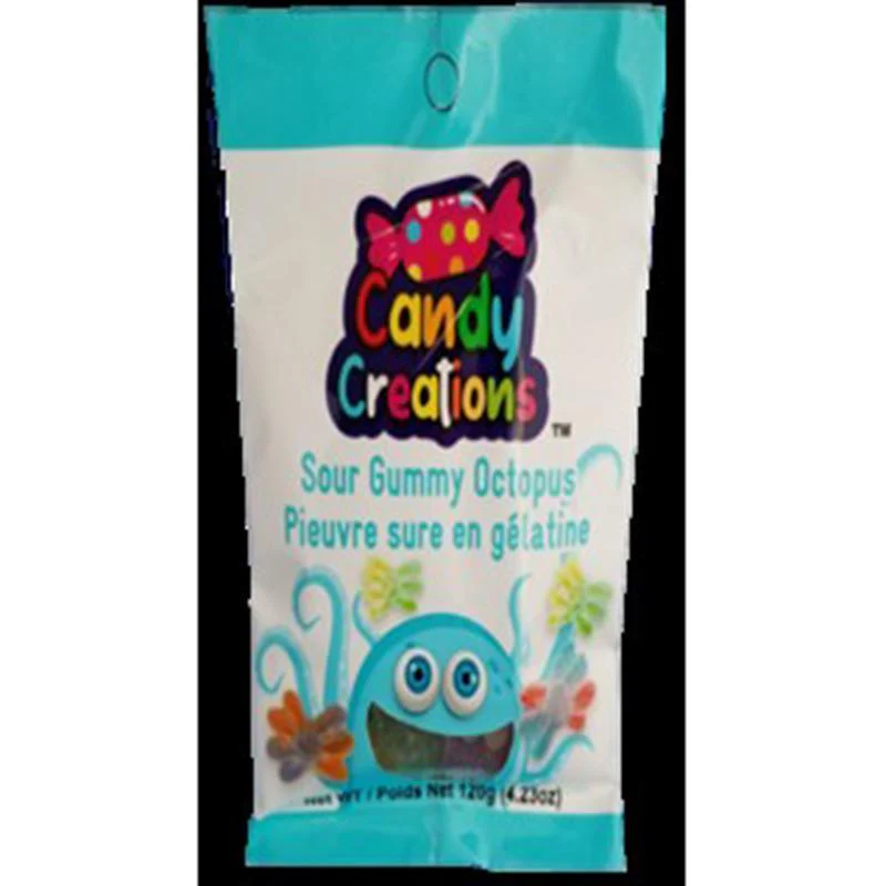 4D Octopus Gummies, 120G