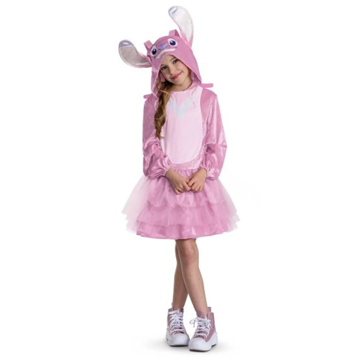 Angel Classic Dress Costume for Kids, Stitch, Hooded Dress