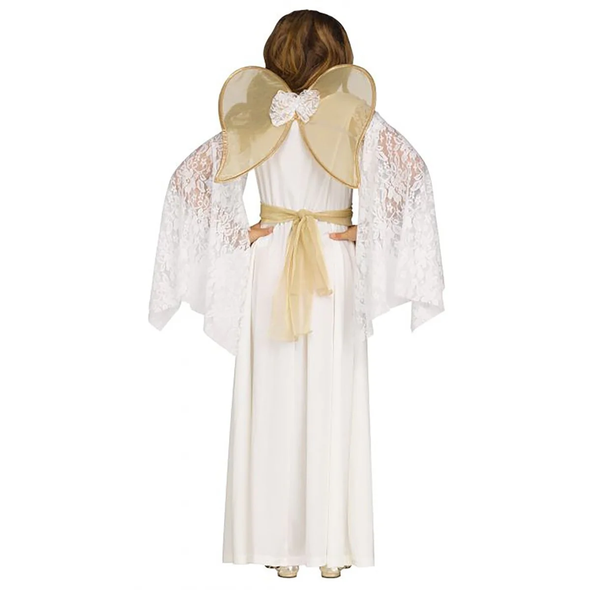 Angelic Miss Costume for Kids, White Dress - Image 2