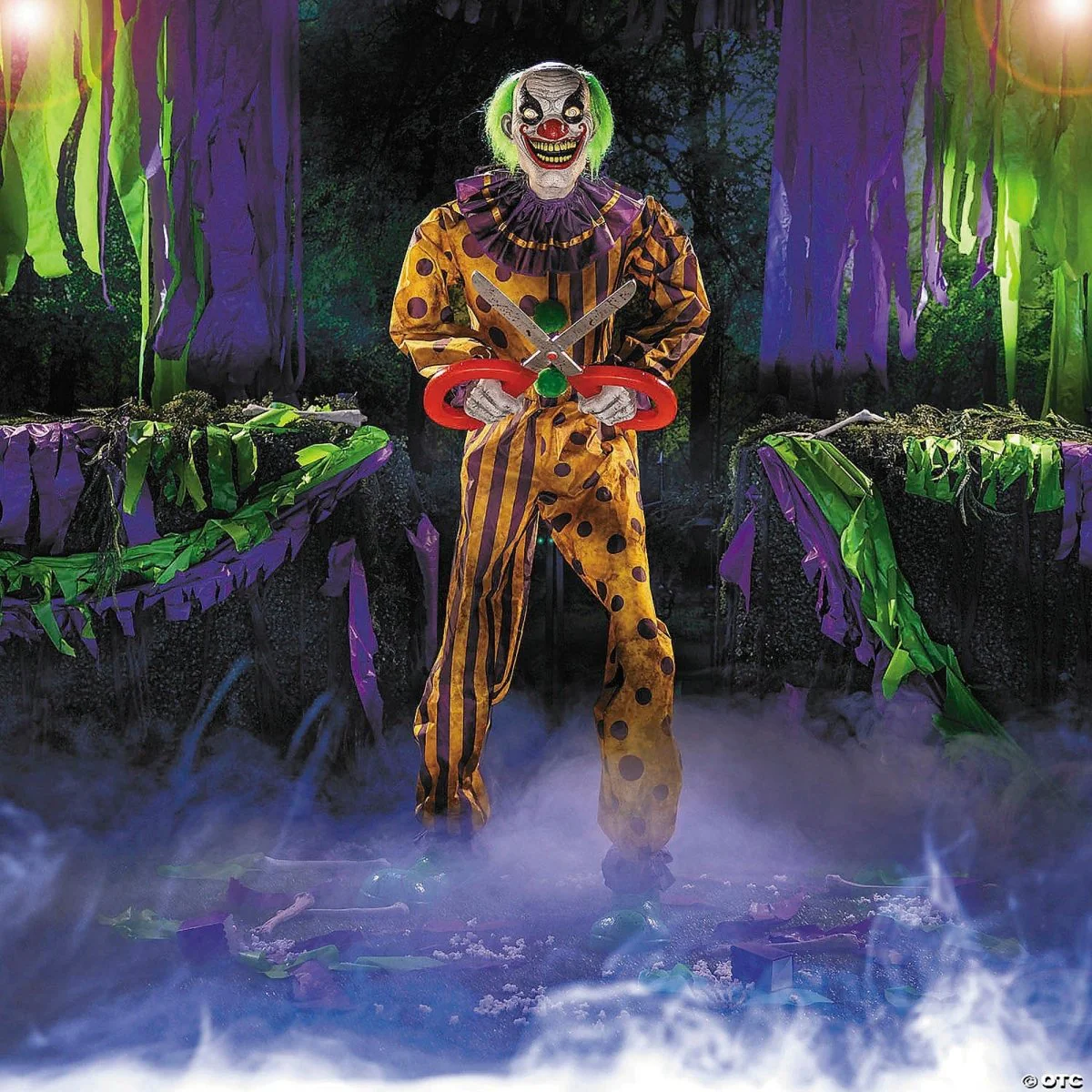 Animated Snippers the Clown Animatronic, 72 Inches, 1 Count - Image 2