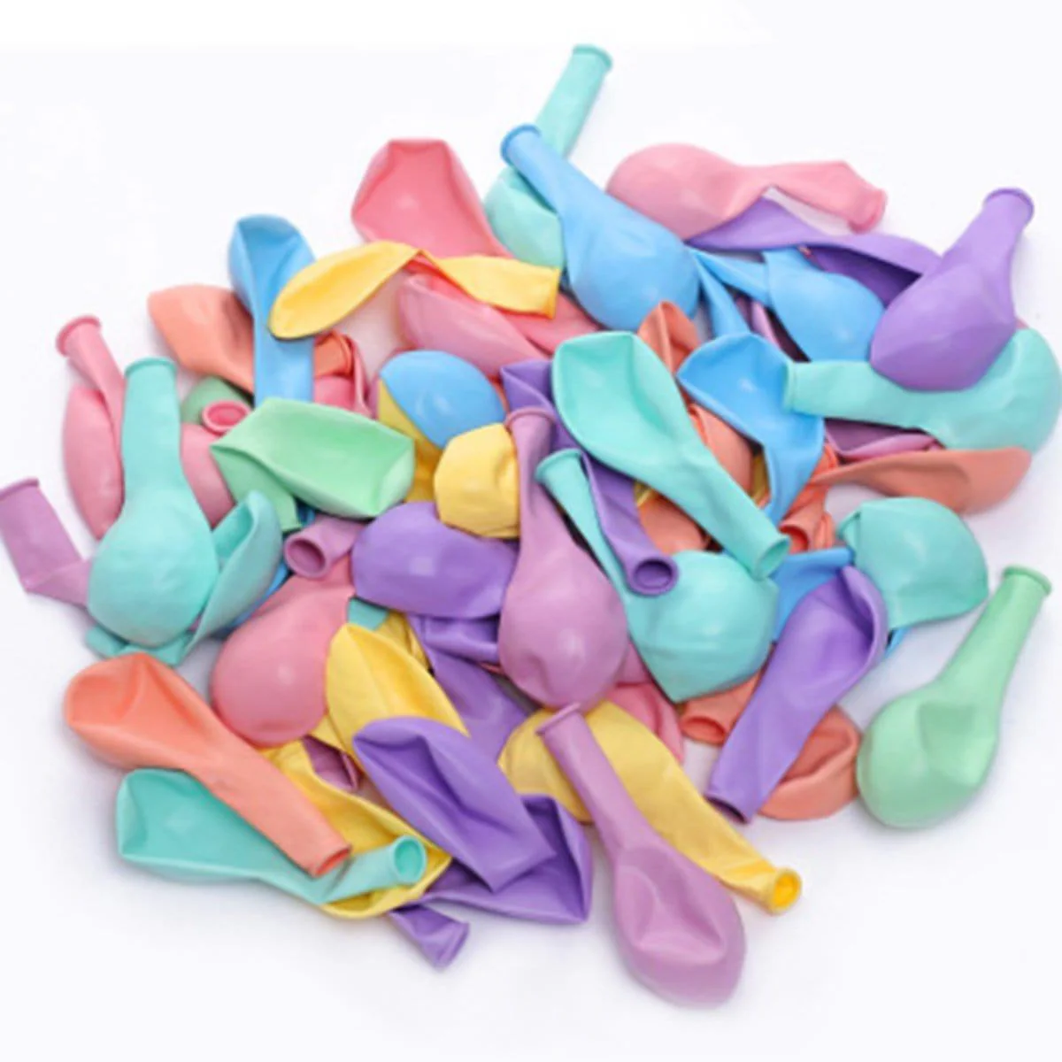 Assorted Latex Balloon 12 Inches, Macaroon Collection, 72 Count - Image 4