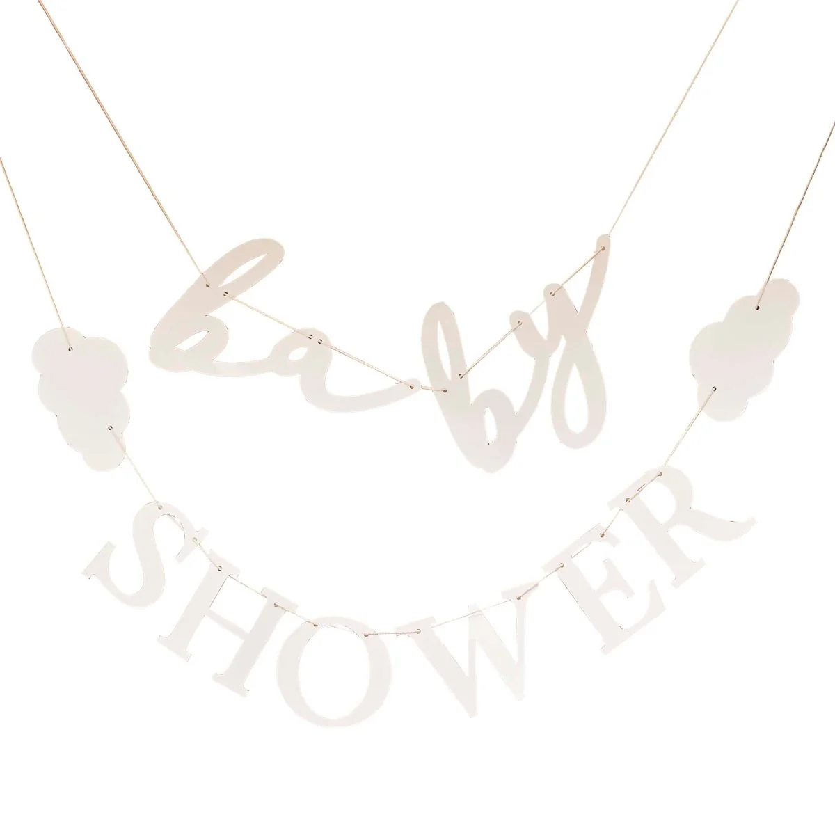 Baby Shower Eco Banner, 2 Count