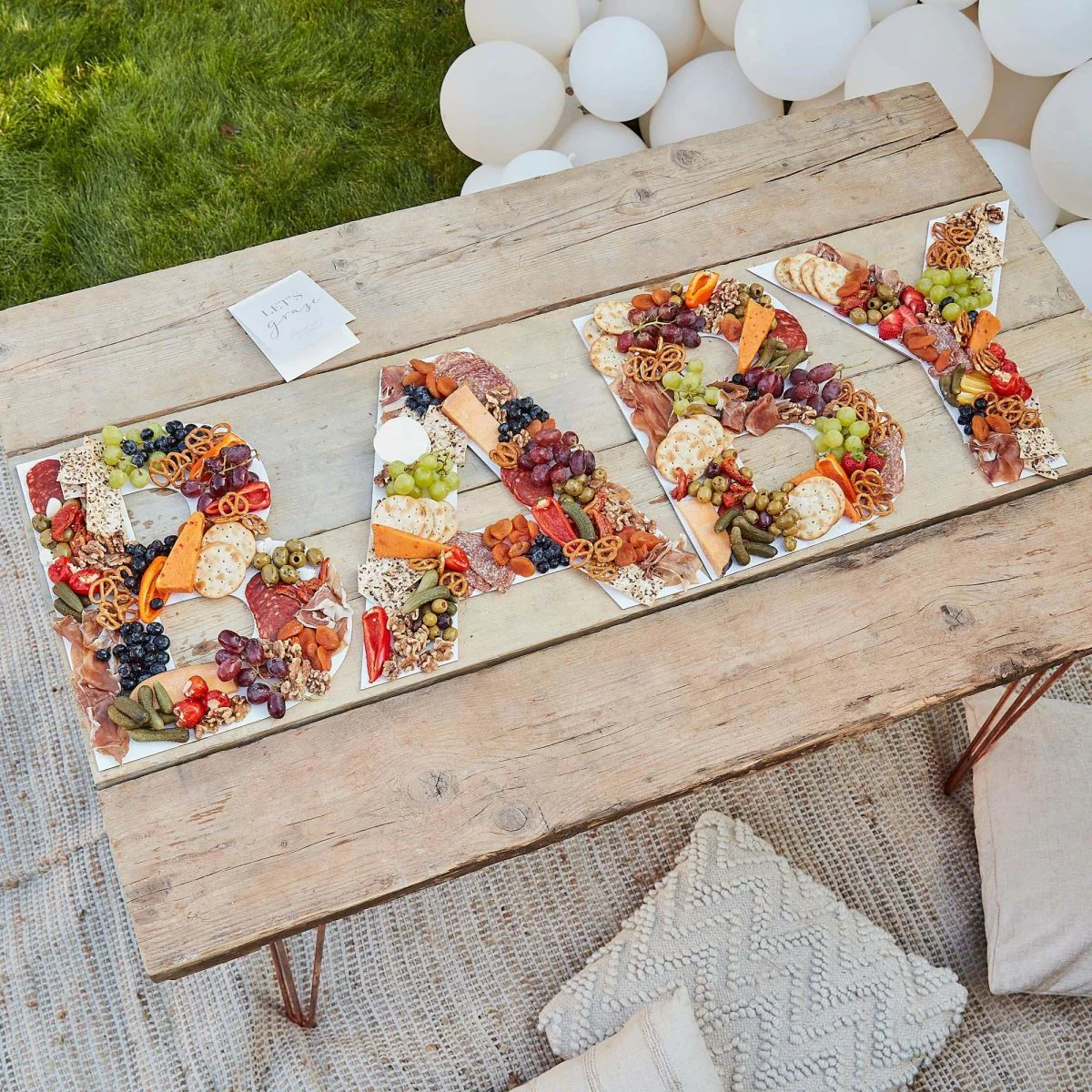 Baby White Grazing Board, 1 Count - Image 2