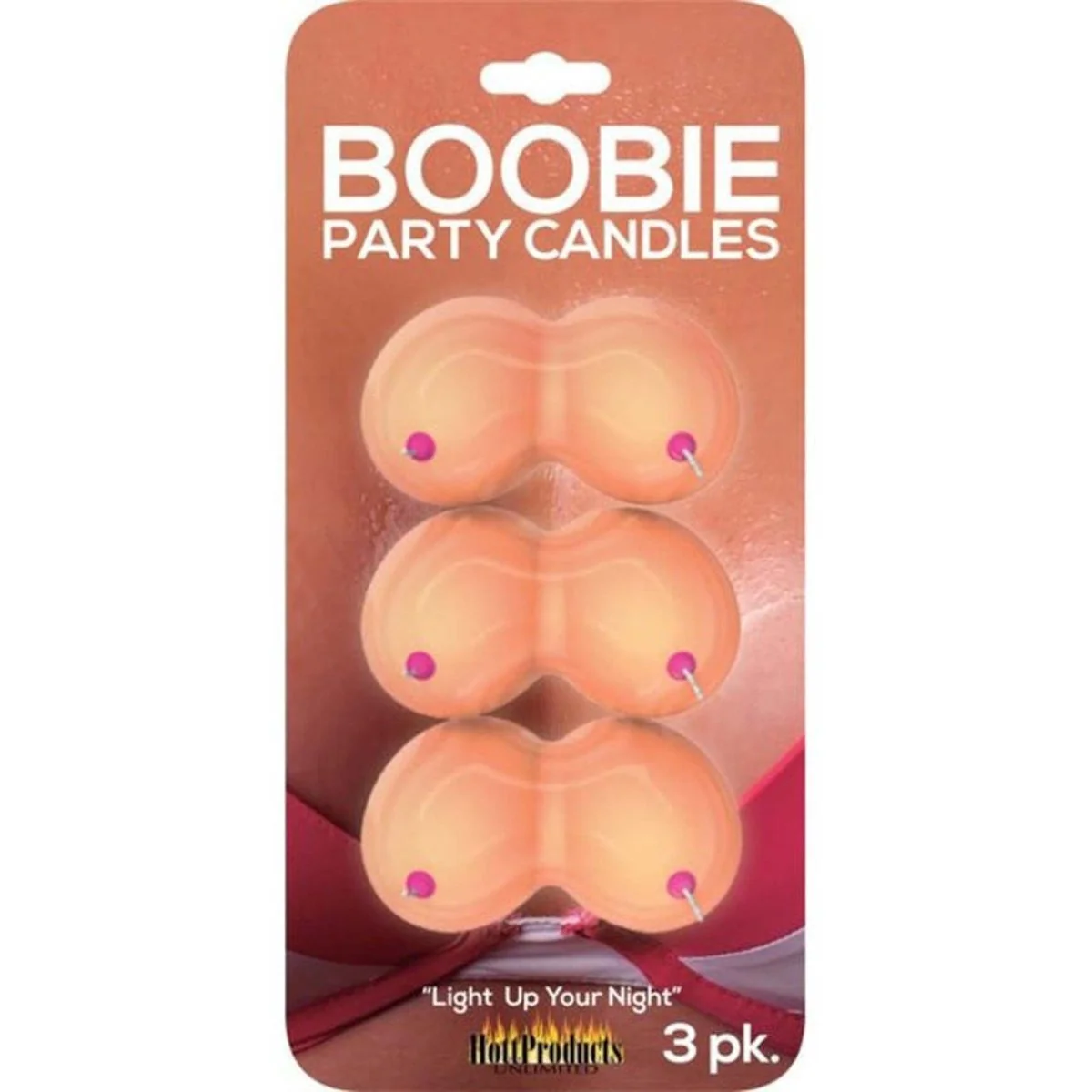 Bachelorette Party Bobbie Candles, 3 Count - Image 2