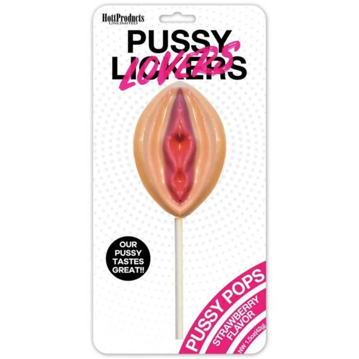 Bachelorette Party Strawberry Pussy Lickers Pop, 1 Count - Image 2