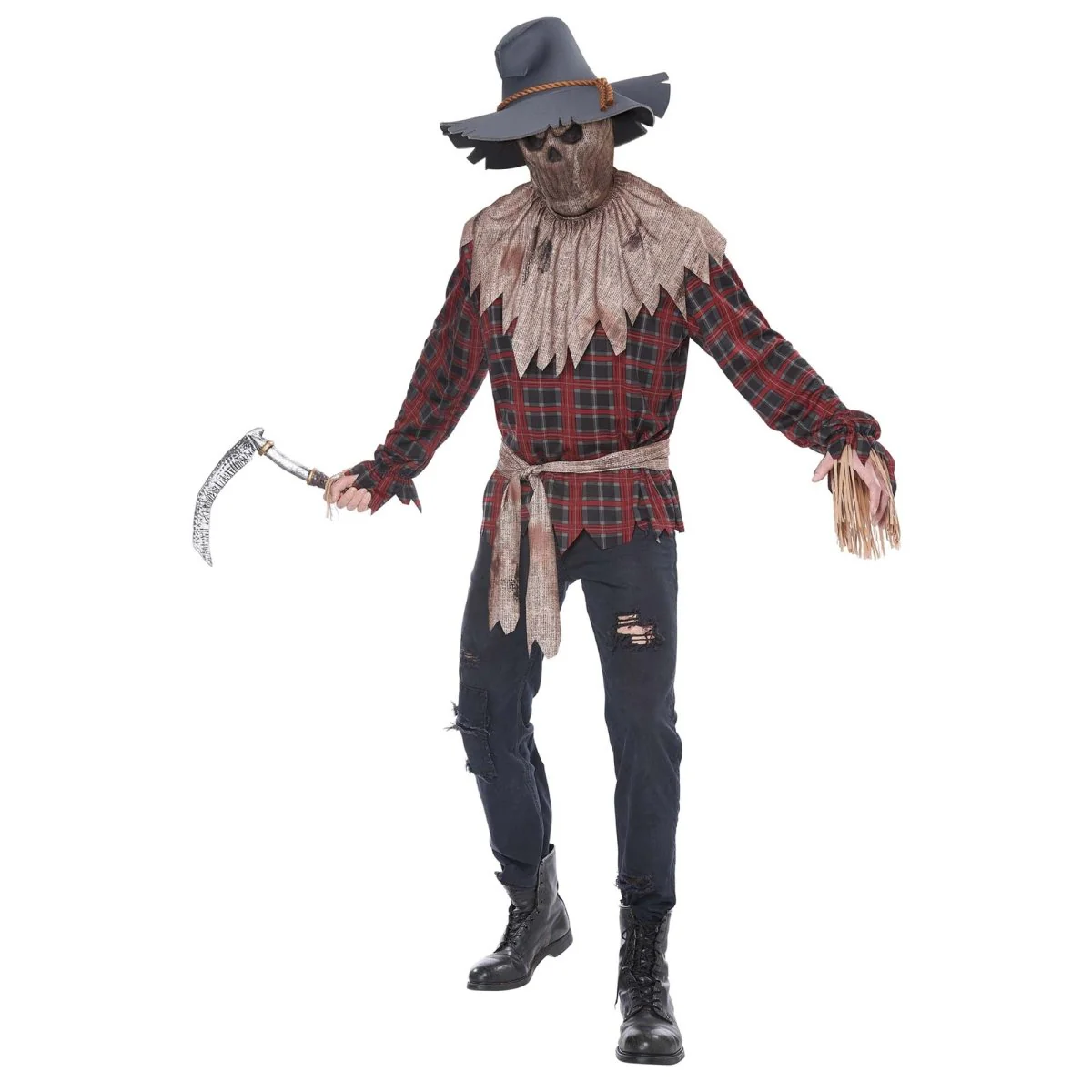 Bad Harvest Scarecrow Costume for Adults