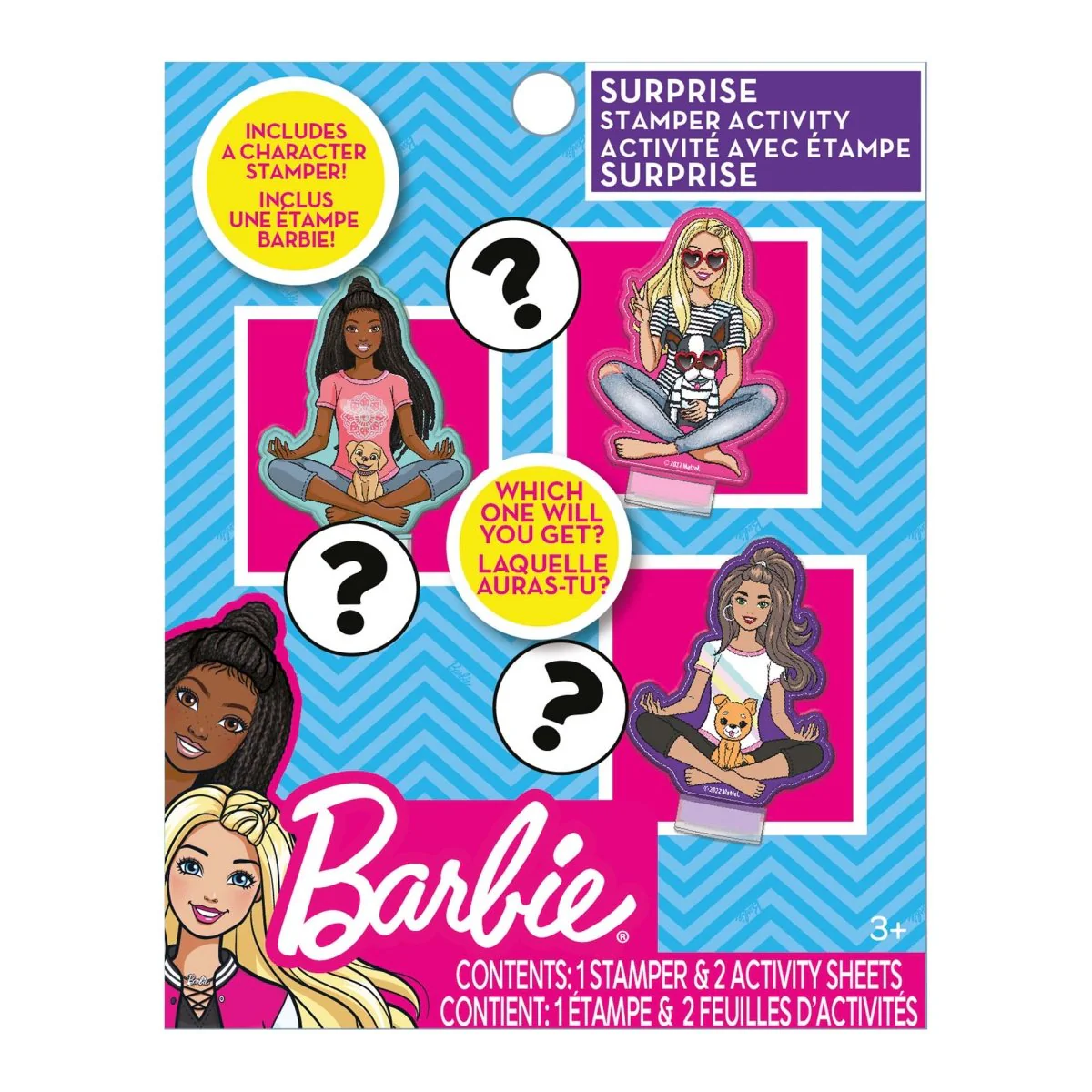 Barbie Stamper Surprise, Assortment, 1 Count
