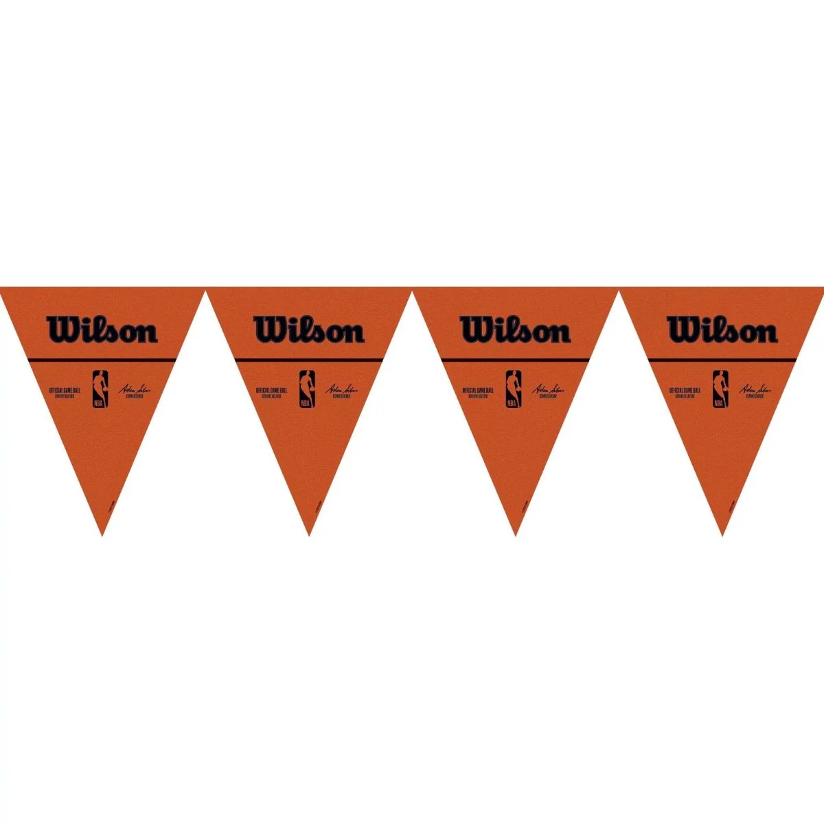 Basketball NBA Pennant Banner, 144 Inches, 1 Count