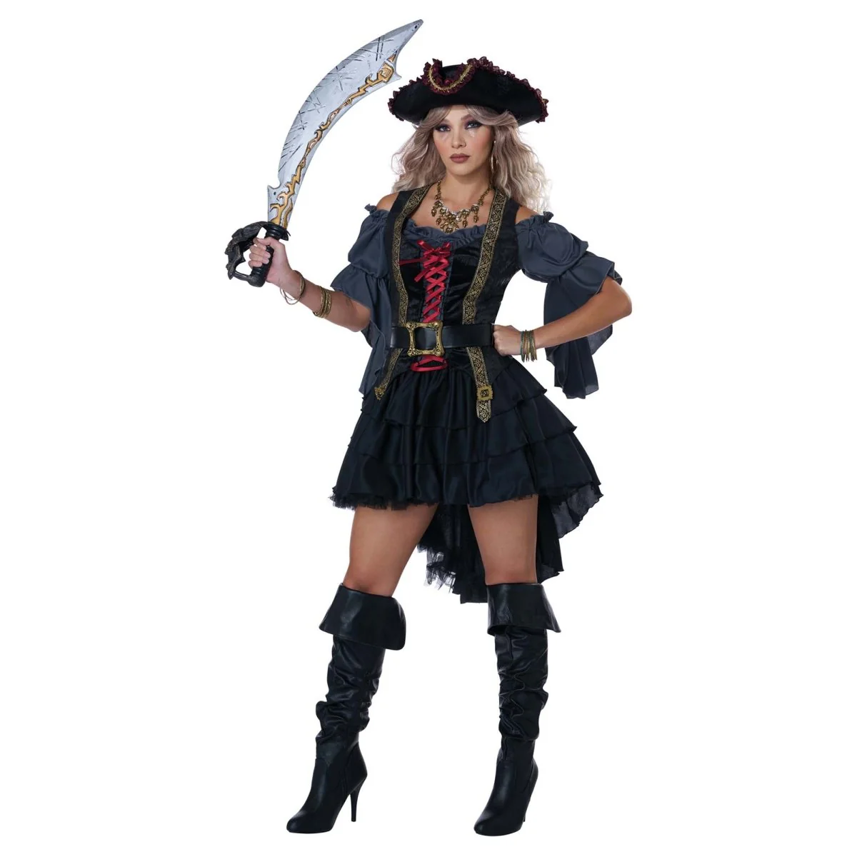 Beauty of the Dark Seas Pirate Costume for Adults