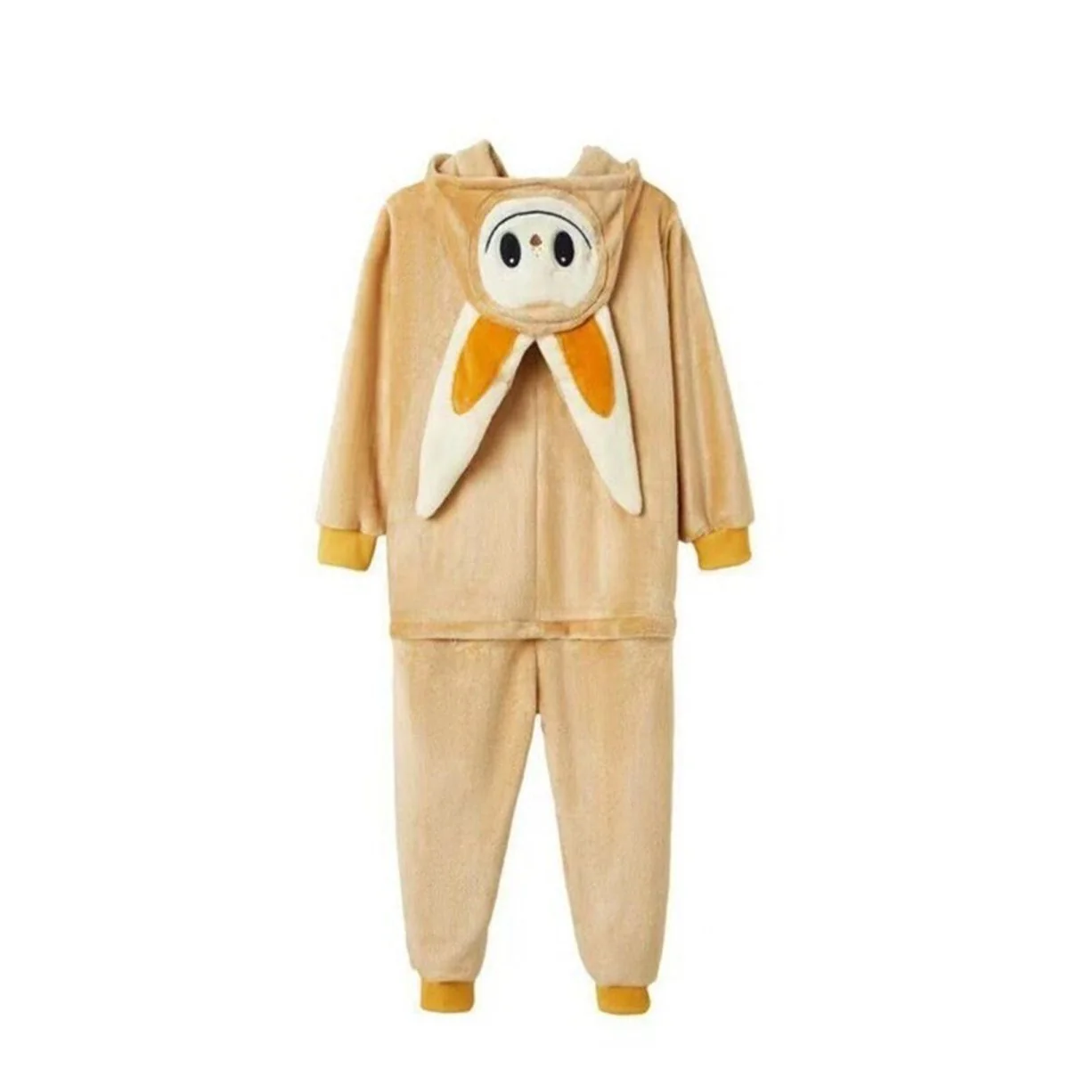 Beige Lafufu Costume for Kids, Hooded Jumpsuit - Image 2