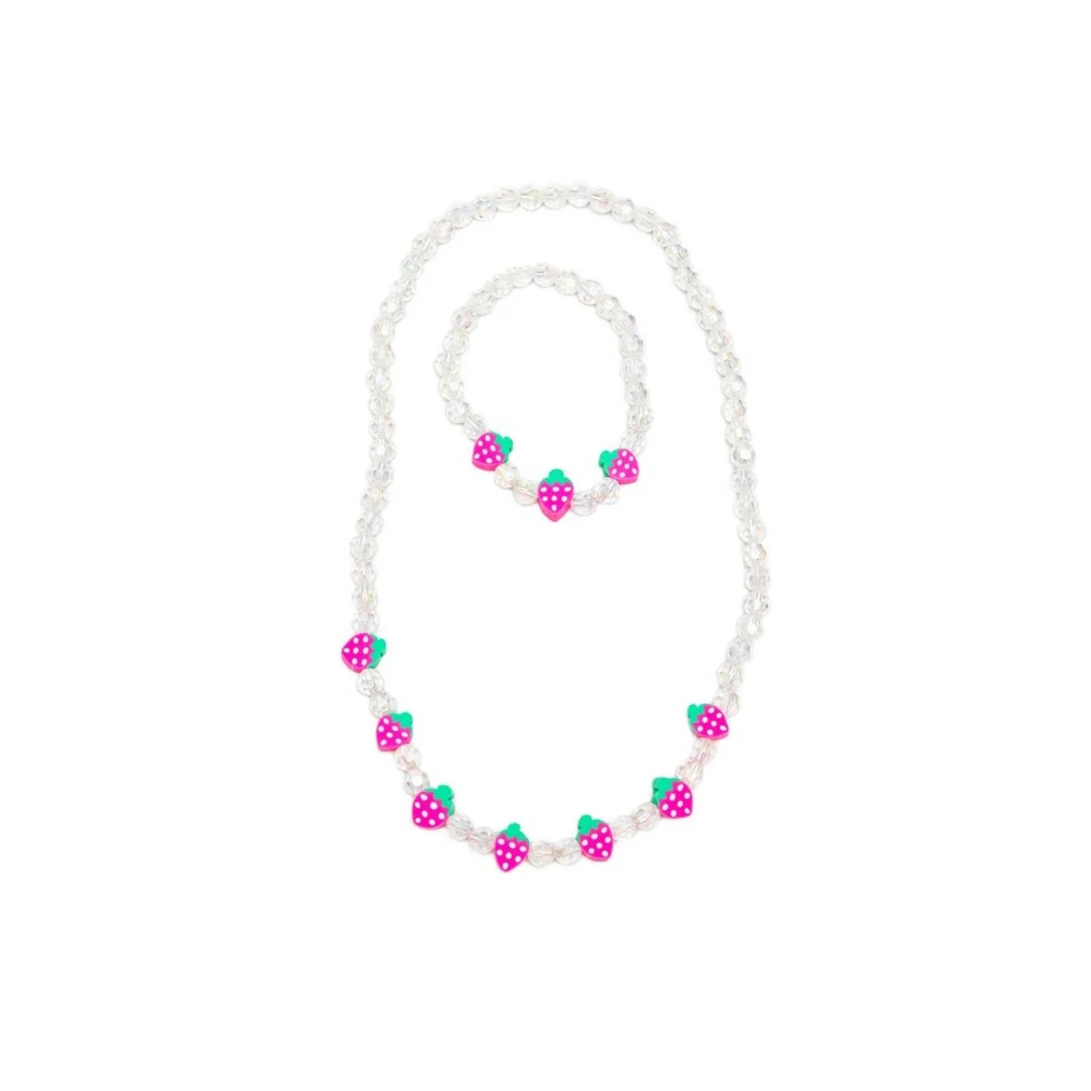 Berry Beautiful Necklace & Bracelet Set for Kids, 2 Count