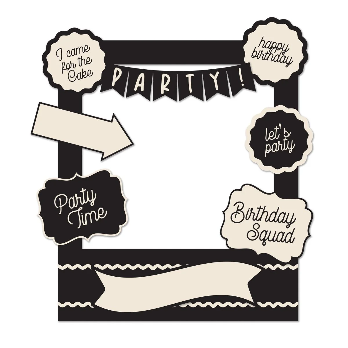 Birthday Chic Photo Scene Setter Kit, 46 Count