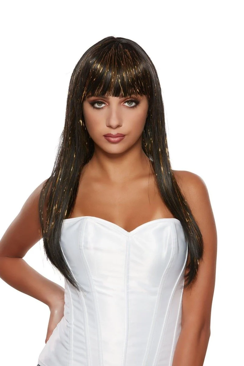 Black Cleo Straight Wig for Women - Image 2