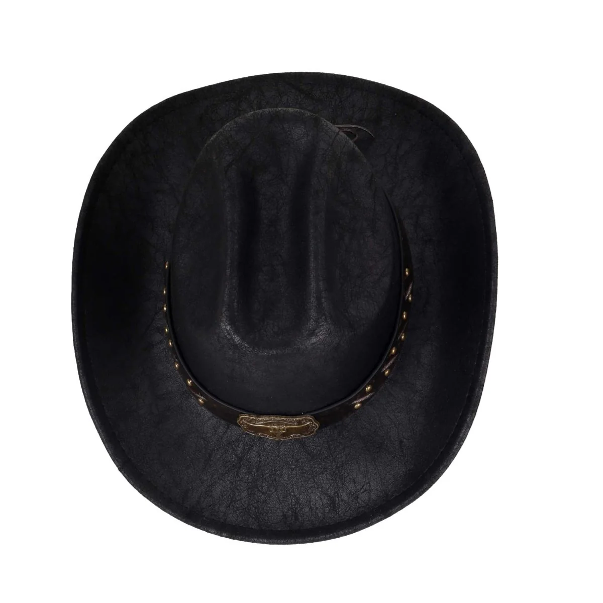 Black Cowboy Hat for Adults - Image 4