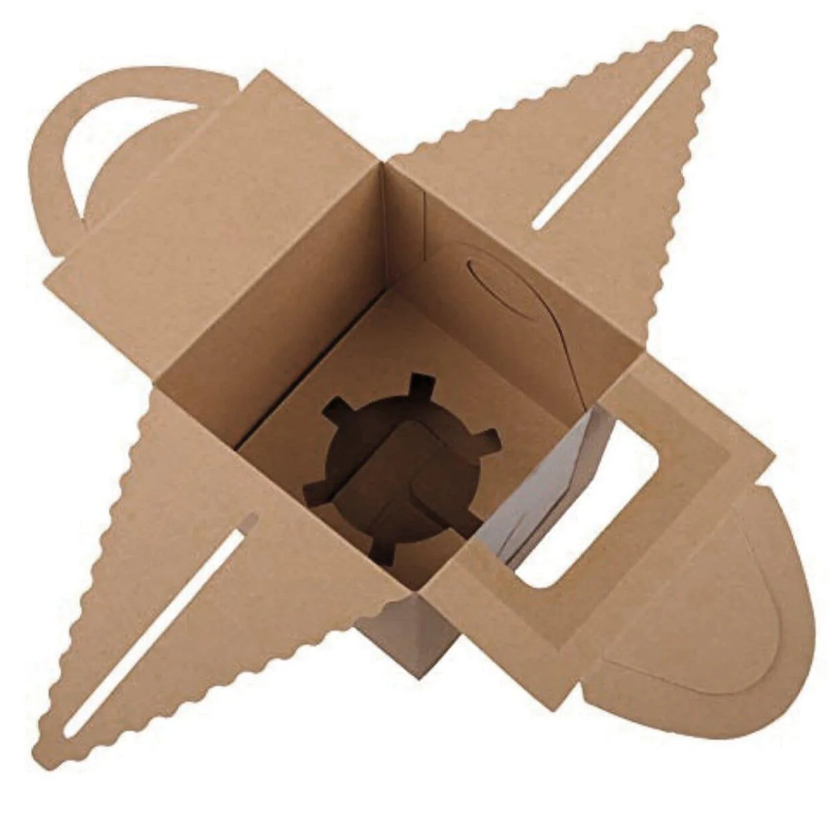 Black Individual  Cupcake Boxes, 10 Count - Image 3
