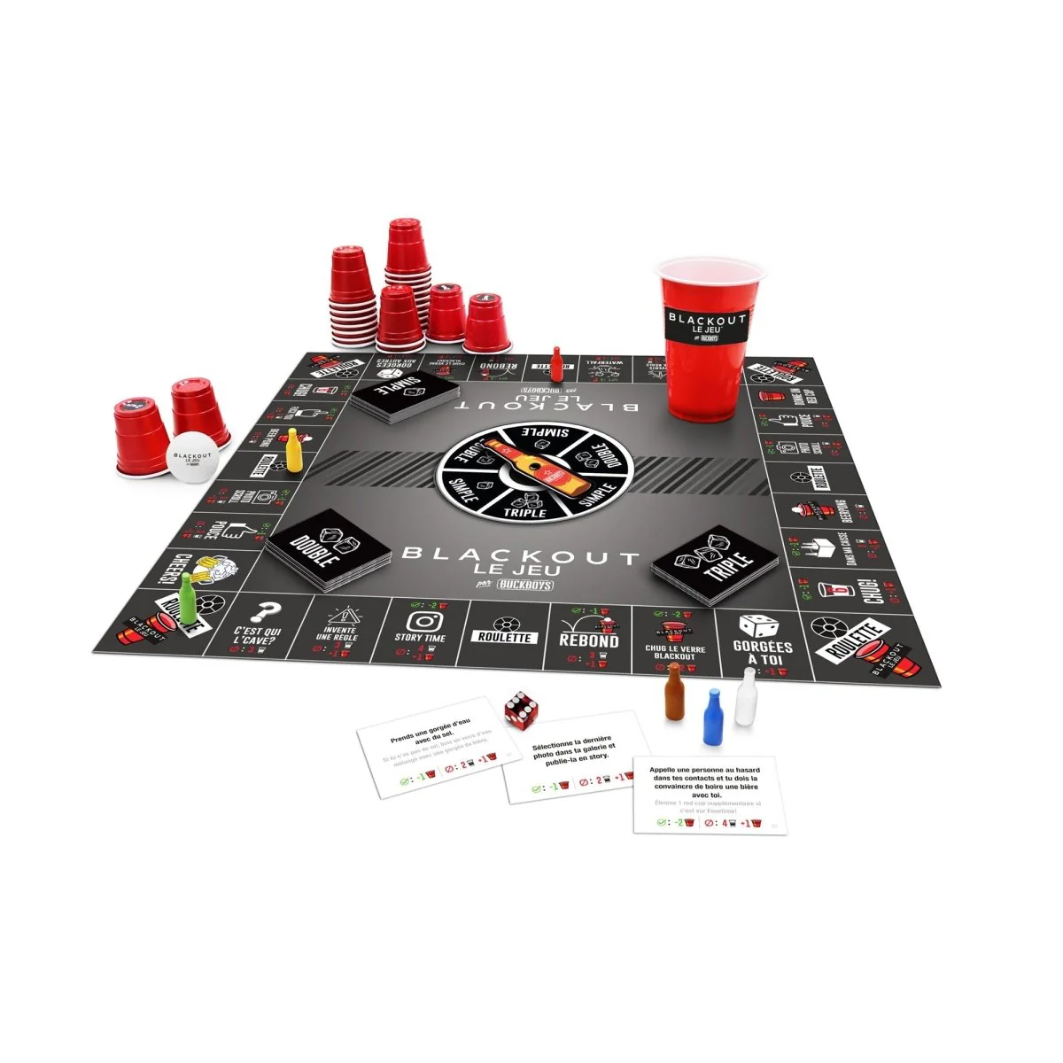 Blackout 18+ Game, French Version, 1 Count - Image 2