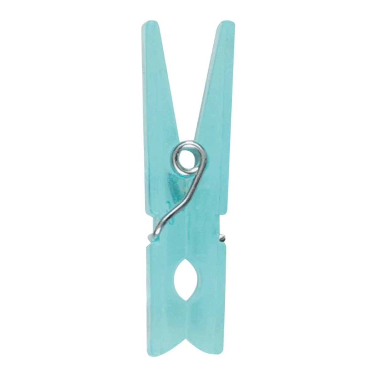 Blue Plastic Clothespins Favours, 12 Count