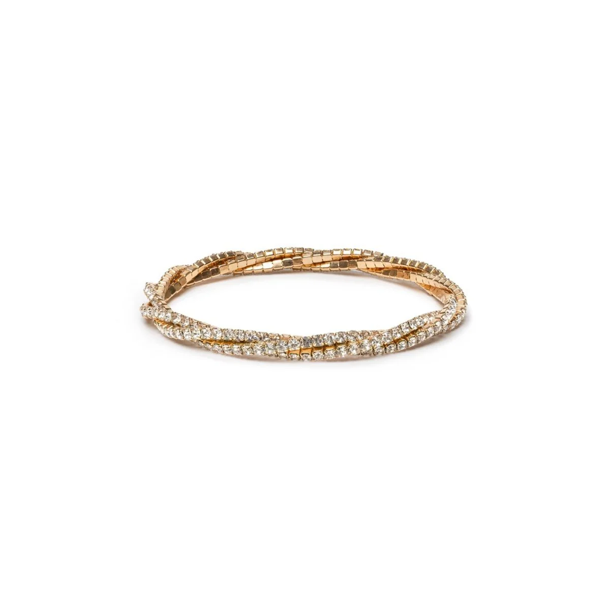 Boutique Diamante Twist Bracelet for Kids, 1 Count