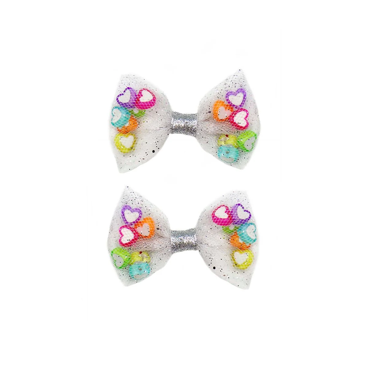 Bowtastic Party Hairclips for Kids, 2 Count