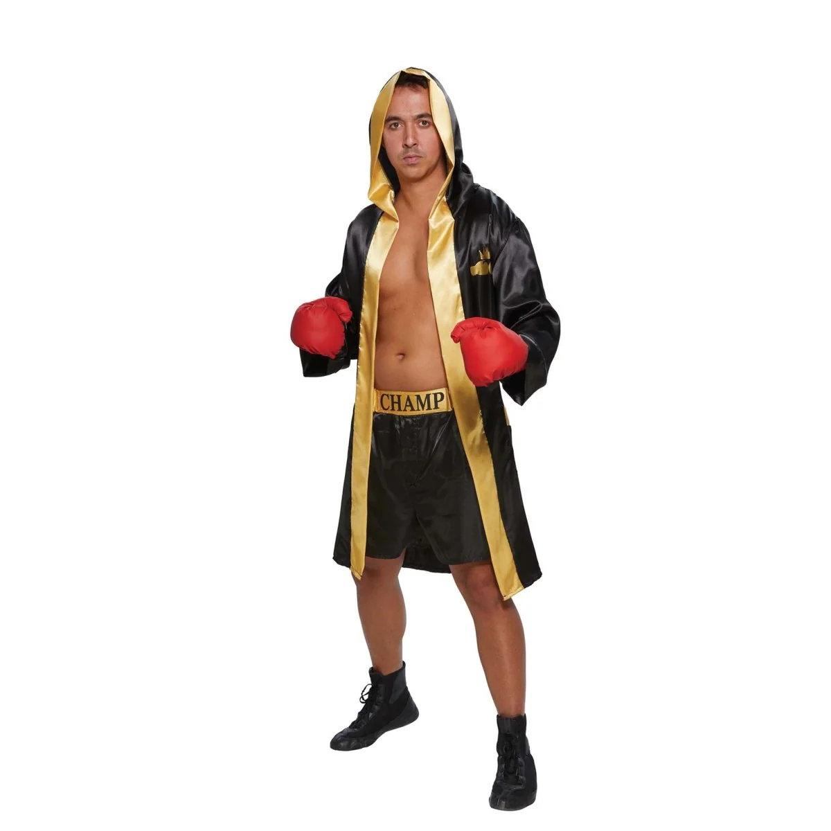 Boxing Champion Costume for Adults, Robe and Short