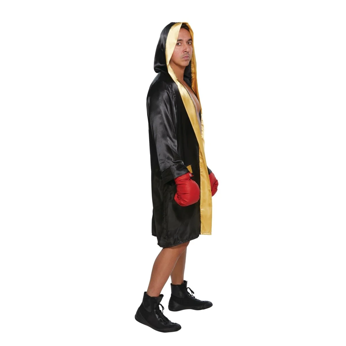 Boxing Champion Costume for Adults, Robe and Short - Image 2