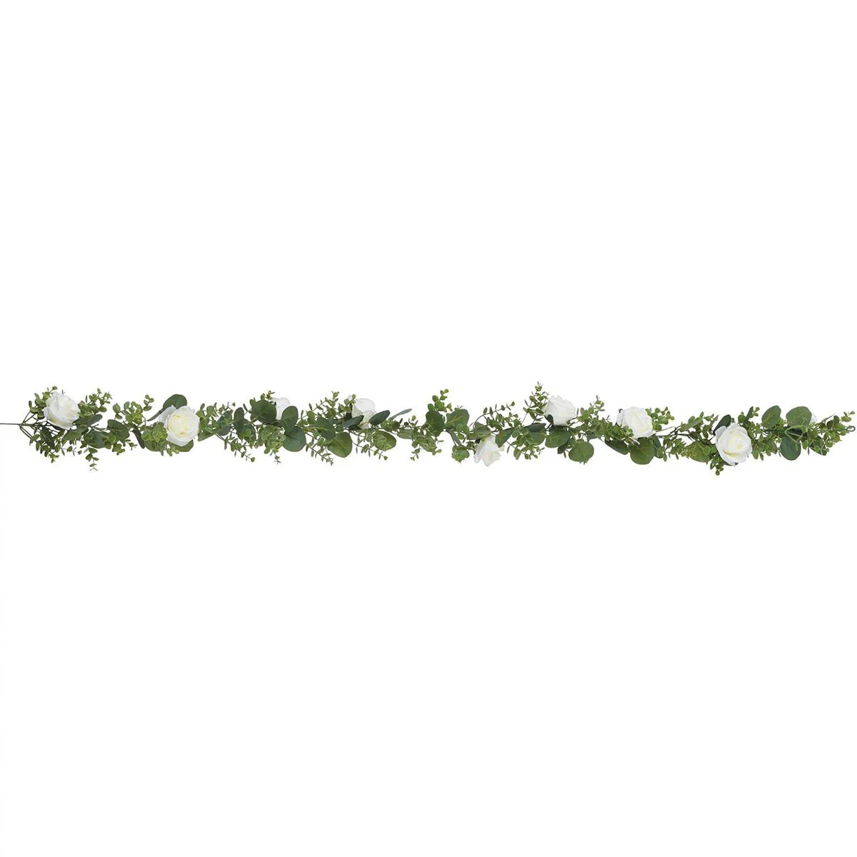Bridal Shower Faux Floral Deluxe Garland, Luxurious Shower Collection