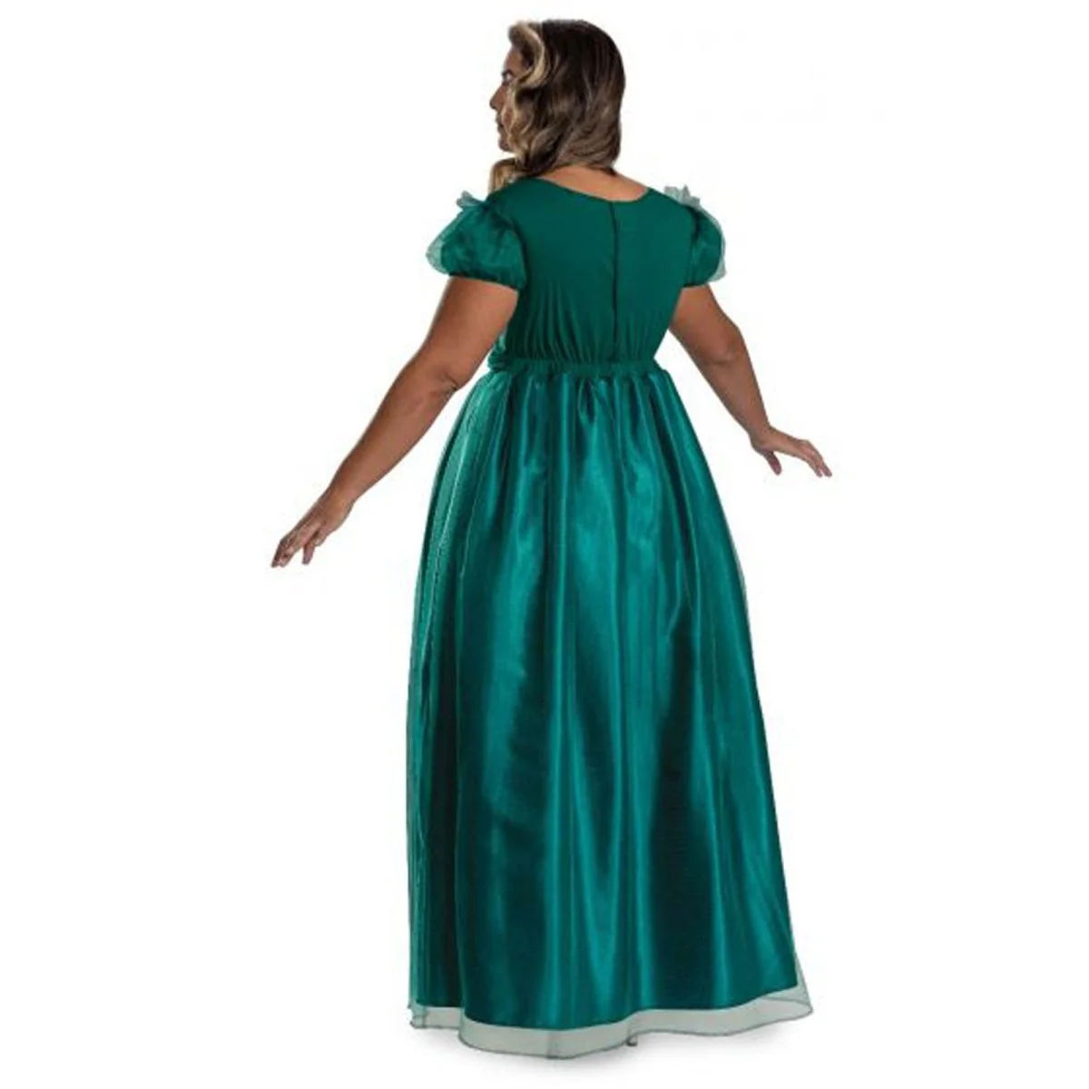 Bridgerton Penelope Classic Costume for Adults, Emerauld Green Dress - Image 2