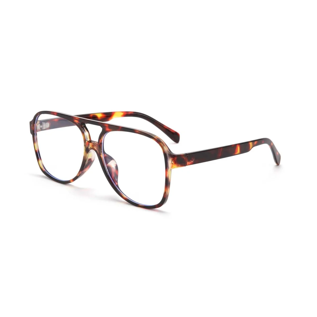Brown and Black Nerdz Glasses for Adults - Image 2