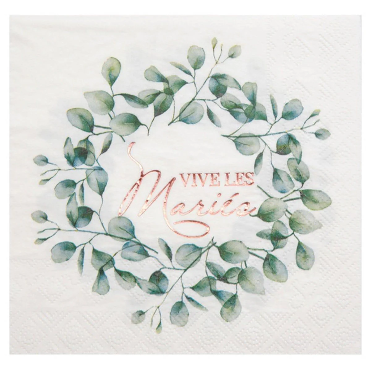 Bucolic - Vive Les Mariés Lunch Napkins, 20 Count