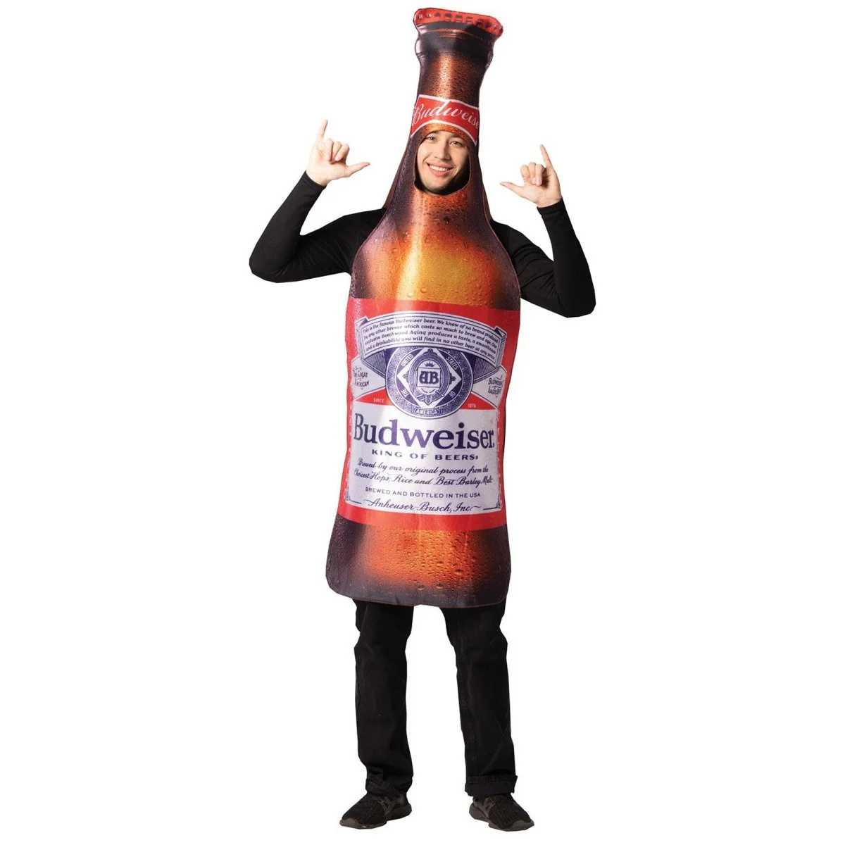 Budweiser Bottle Costume for Adults