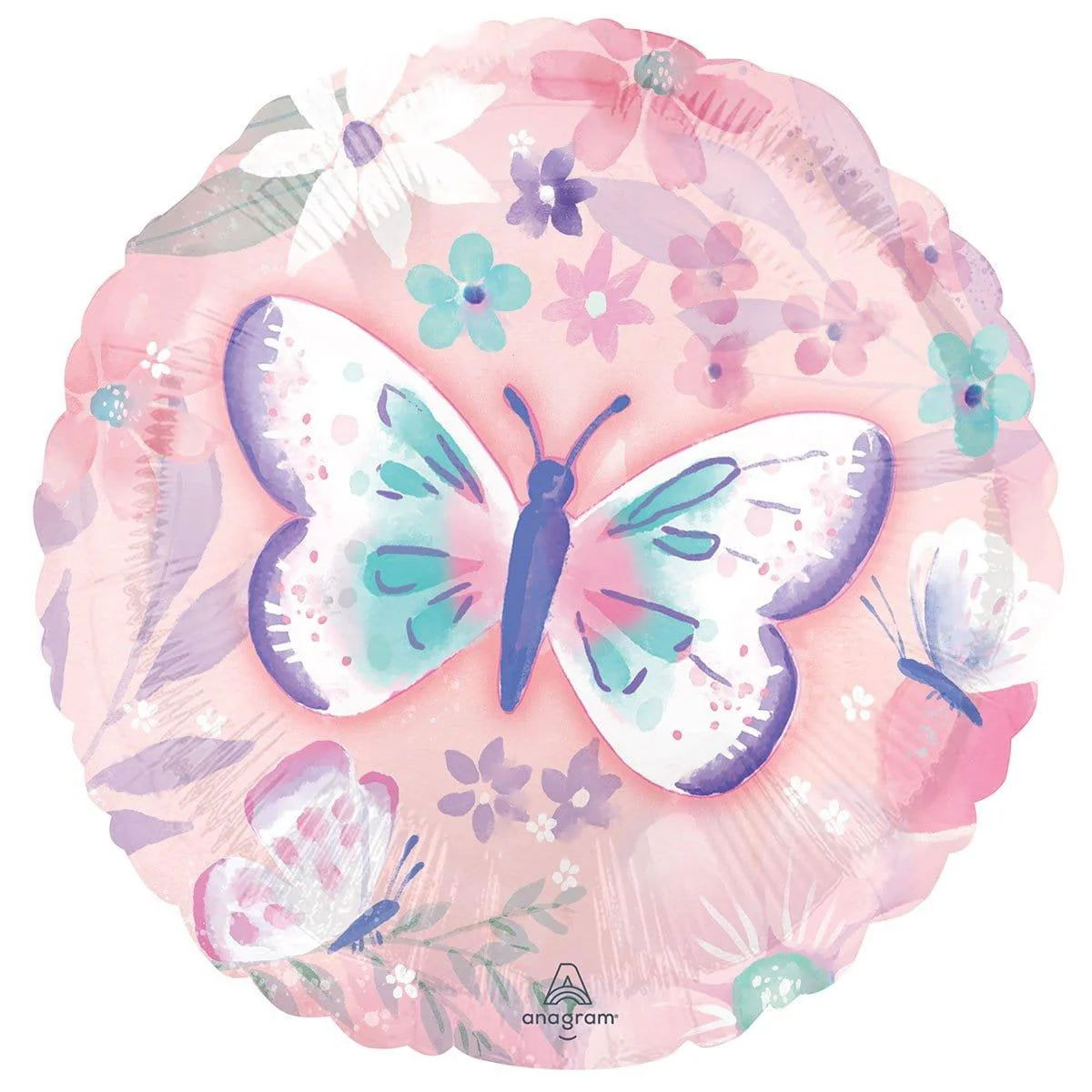 Butterfly Mylar Balloon, 18 Inches