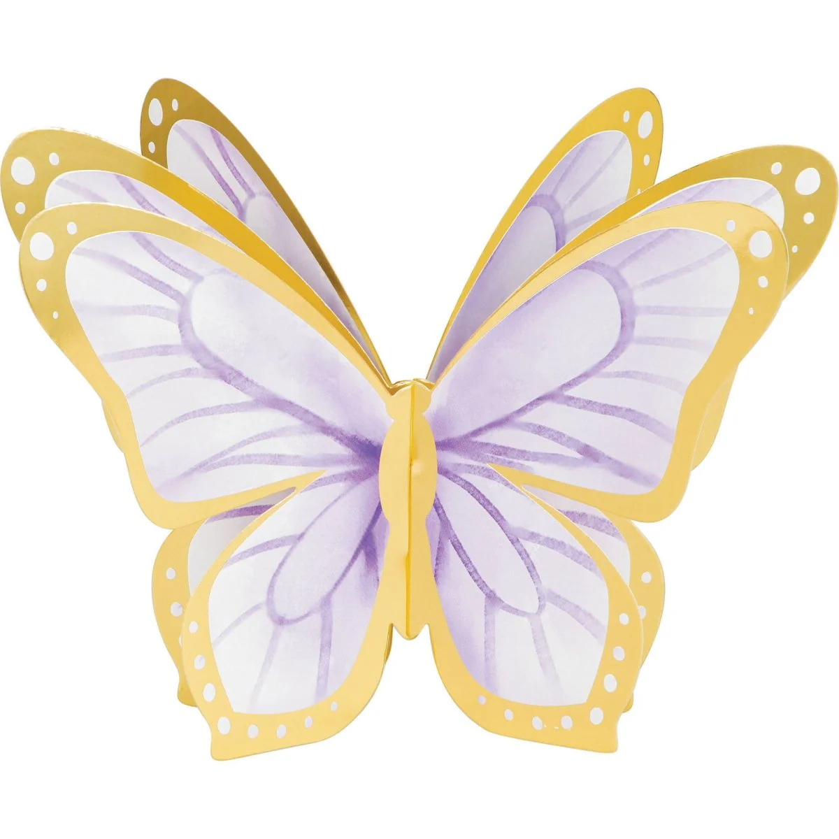Butterfly Shimmer Birthday 3D Table Centerpieces, 3 Count - Image 2