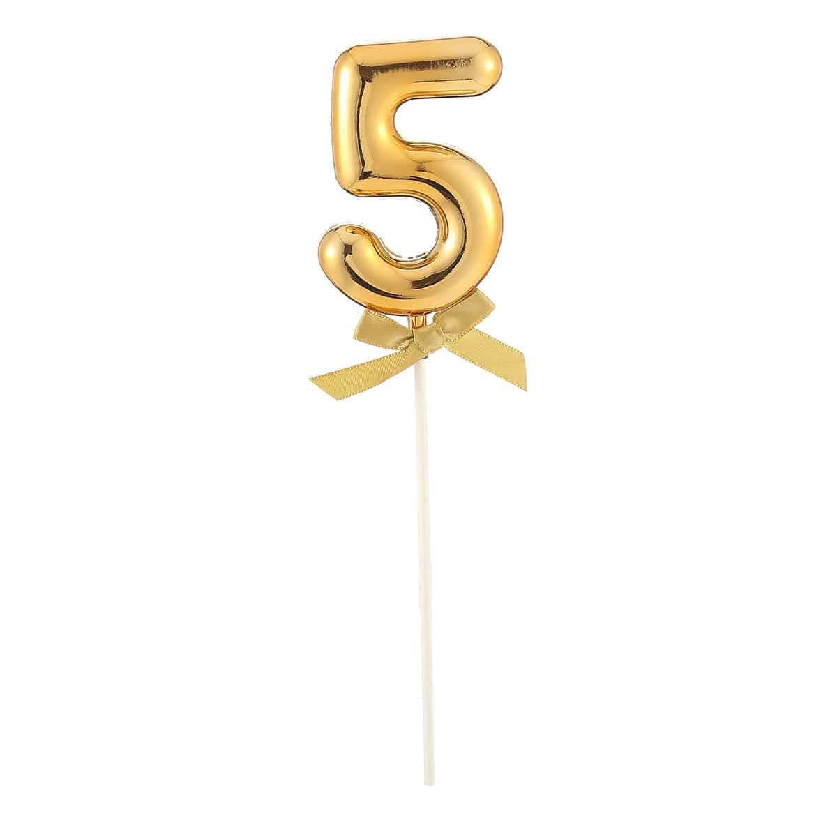 Cake Topper #5, Gold