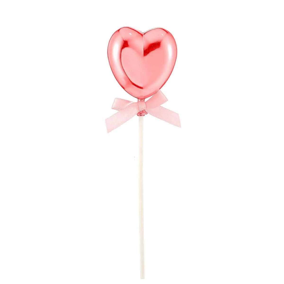 Heart Cake Topper, Red