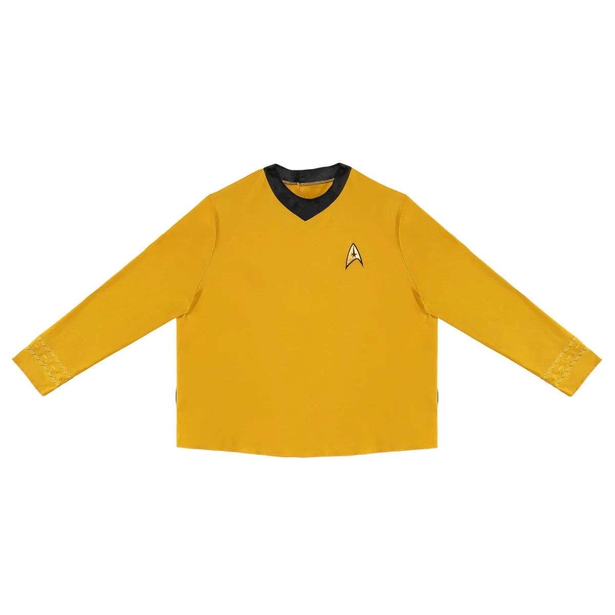 Captain Kirk Costume for Adults, Star Trek, Top - Image 4