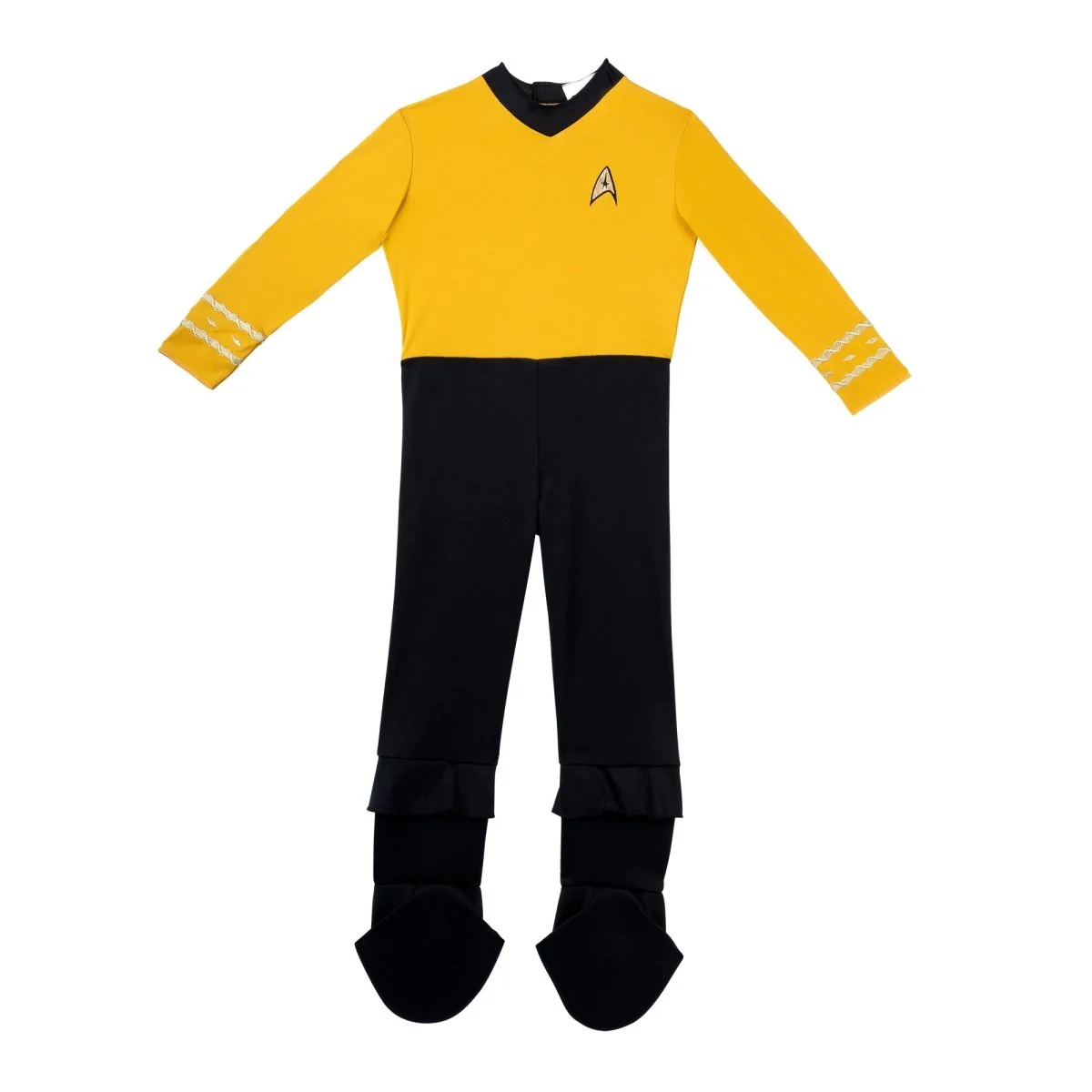 Captain Kirk Costume for Toddlers, Star Trek, Jumpsuit and Headpiece - Image 4