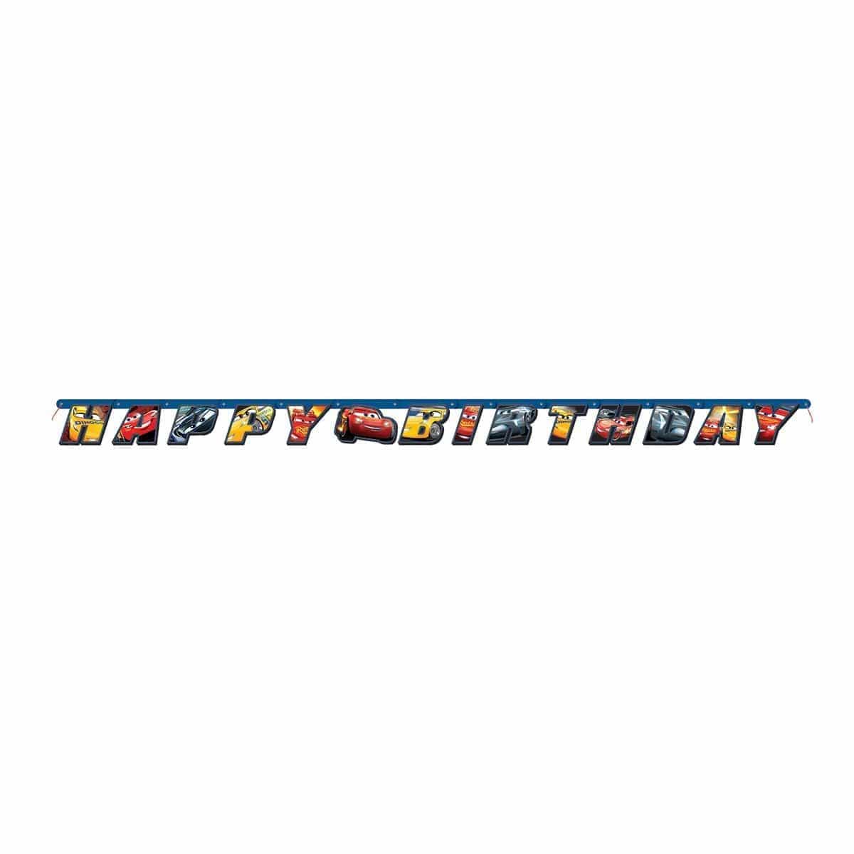 Cars Standard Birthday Party Supplies Kit, 8 Guests - Image 9