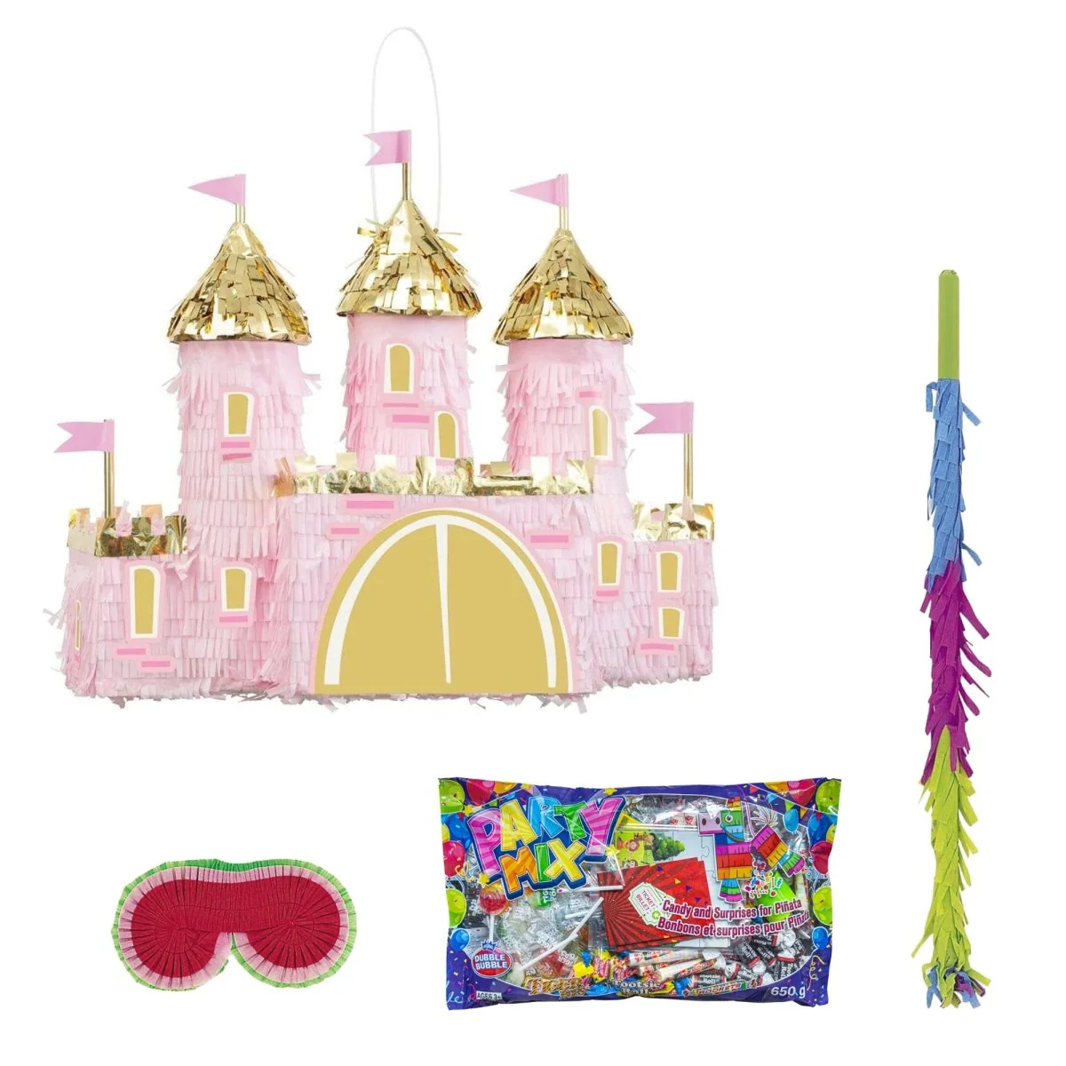 Castle Piñata Party Supplies Kit