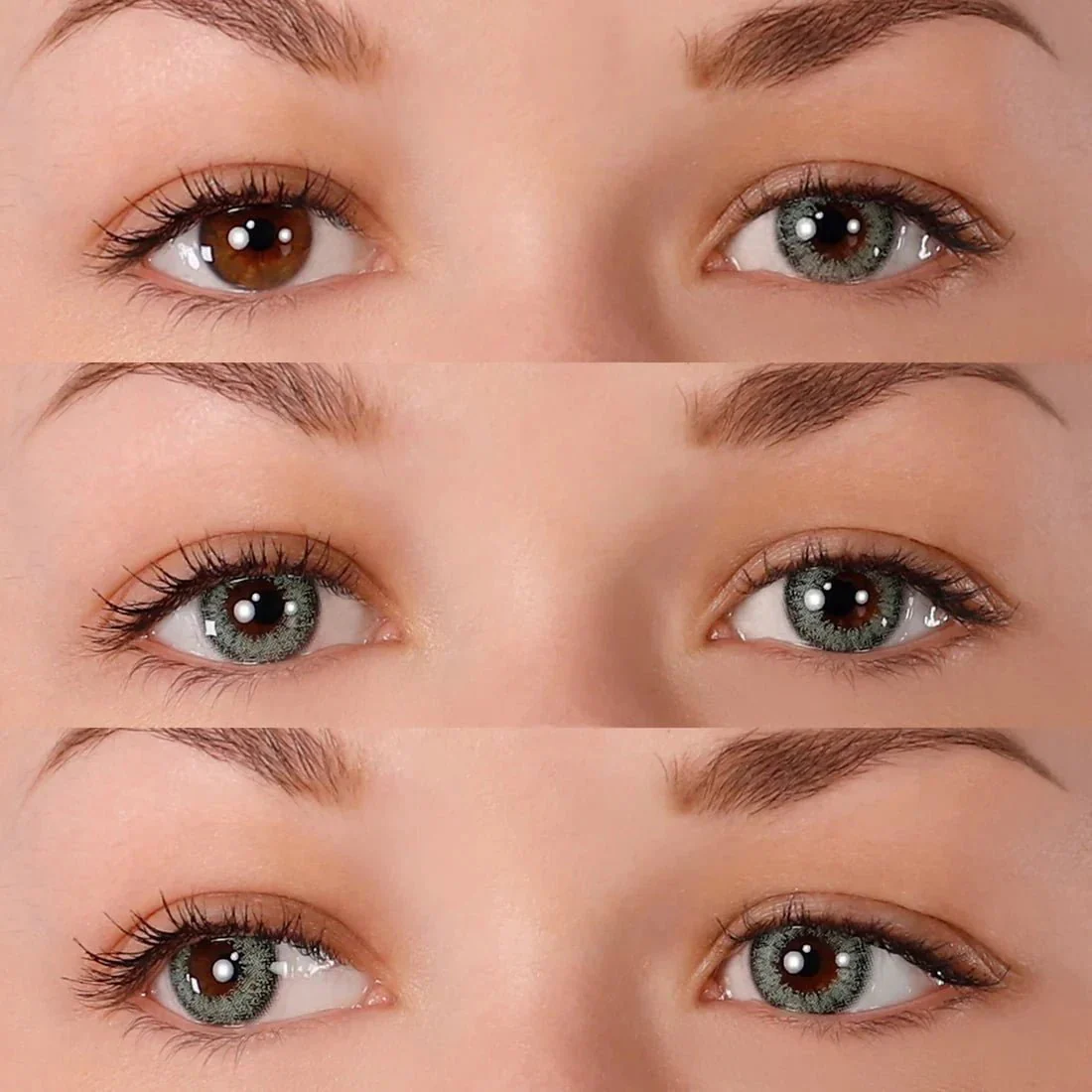 PRIMAL® Celestial Jade - Green Coloured Contact Lenses, 3 Month Usage - Image 3