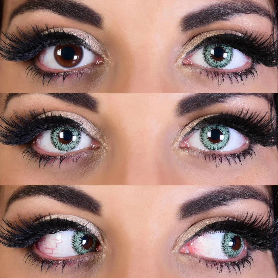 PRIMAL® Celestial Jade - Green Coloured Contact Lenses, 3 Month Usage - Image 5