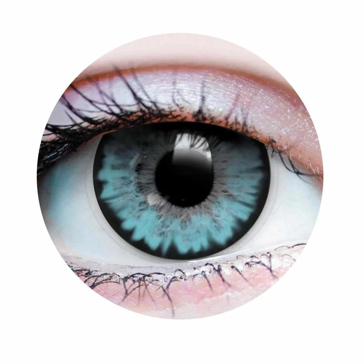 PRIMAL® Celestial Ocean - Blue Coloured Contact Lenses, 3 Month Usage
