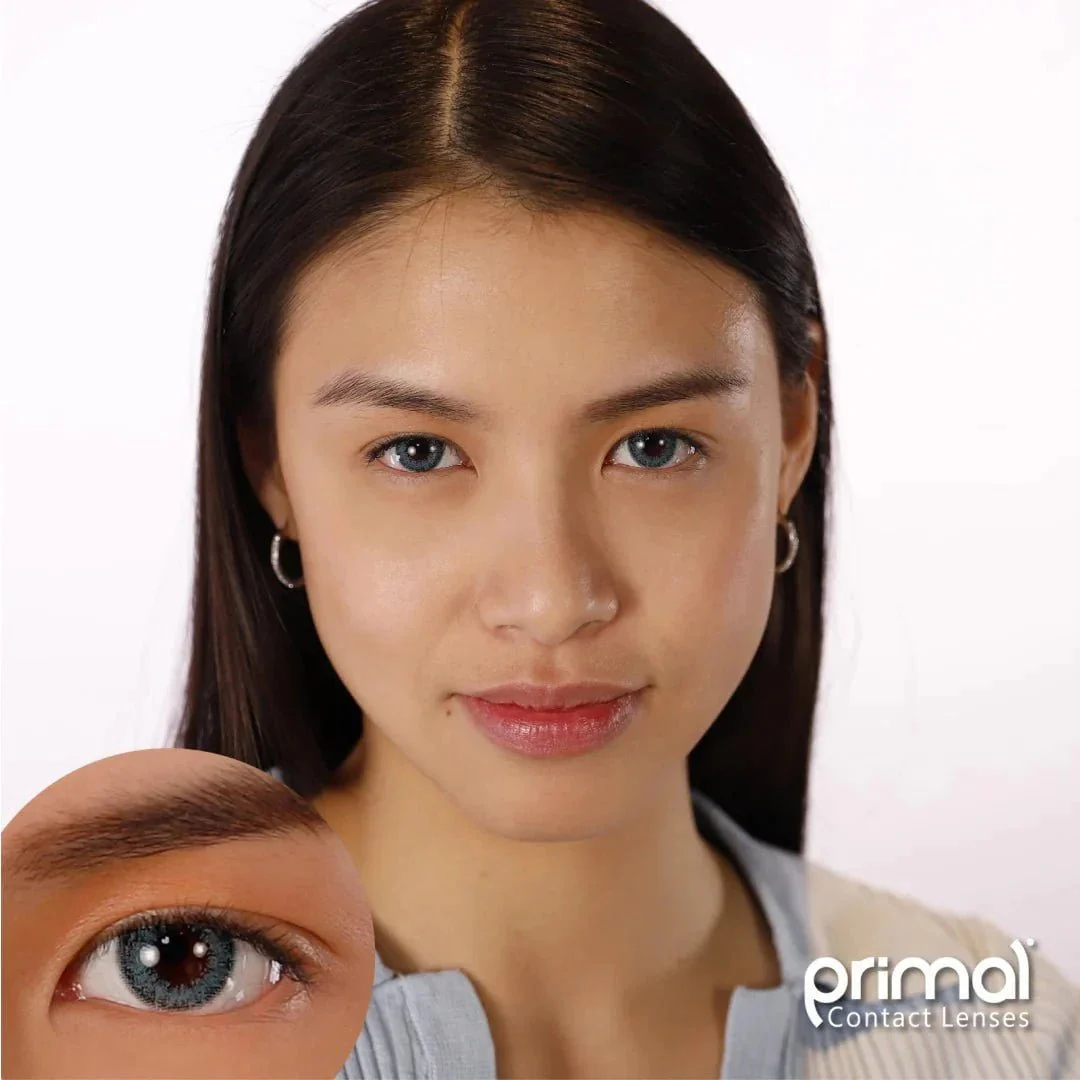 PRIMAL® Celestial Ocean - Blue Coloured Contact Lenses, 3 Month Usage - Image 2