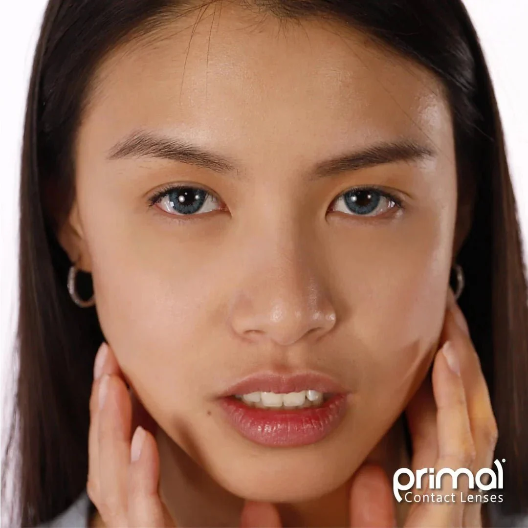 PRIMAL® Celestial Ocean - Blue Coloured Contact Lenses, 3 Month Usage - Image 4