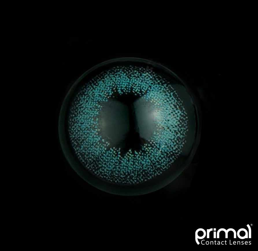 PRIMAL® Celestial Ocean - Blue Coloured Contact Lenses, 3 Month Usage - Image 8
