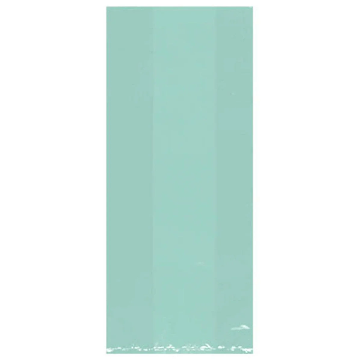 Cello Bags - Robin's Egg Blue 9.5 x 4 x 2.25 in. 25/pkg