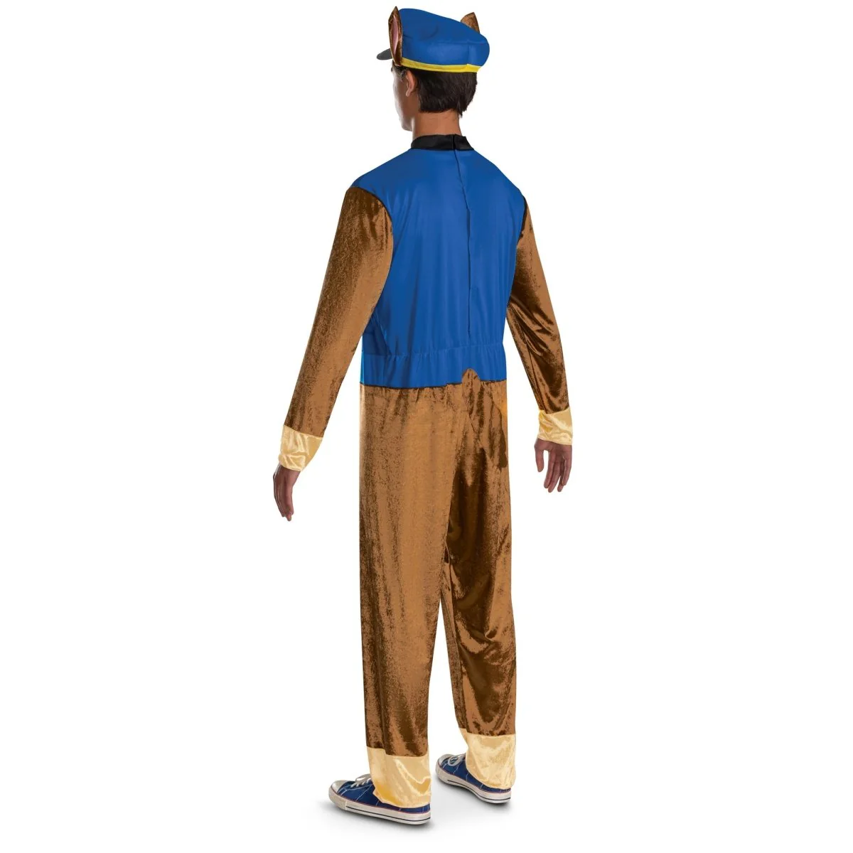 Chase Plus Size Classic Costume for Adults, Paw Patrol, Jumpsuit and headpiece - Image 2