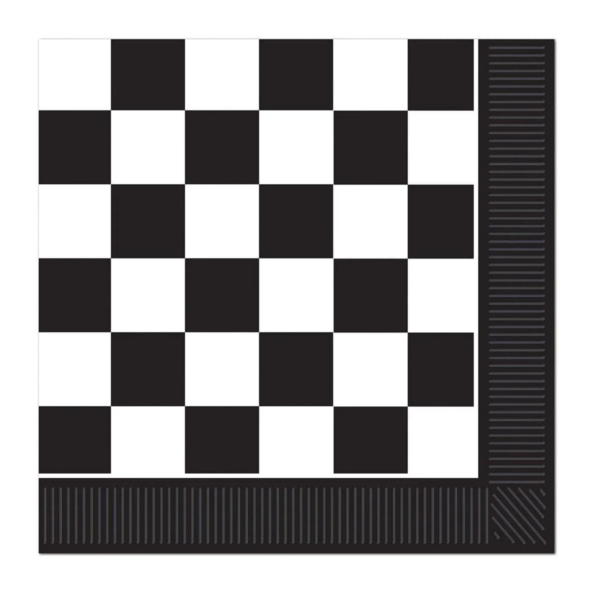 Checkered Lunch Napkins, 16 per Package