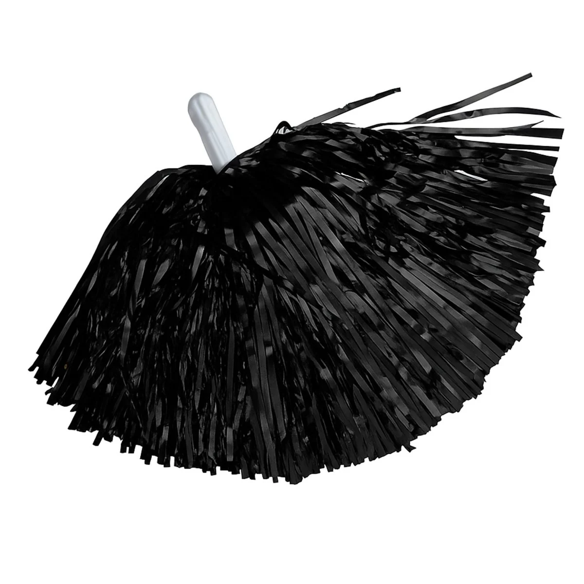 Cheerleading Pom Poms, Black, 2 Count